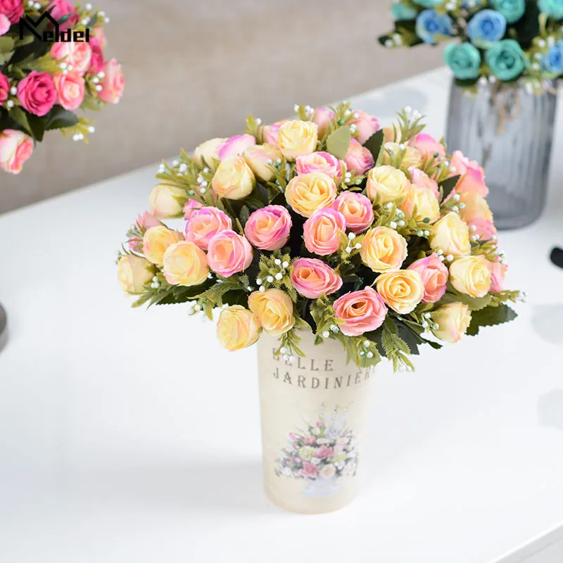 Цветок мелдель Тюльпан Свадебный букет невесты Искусственные тюльпаны цветы