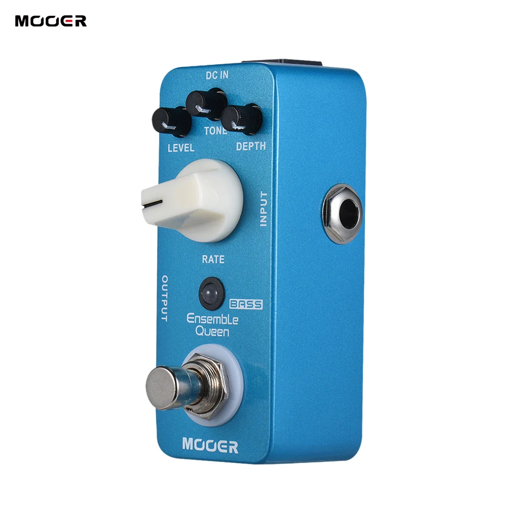 MOOER педаль для гитары с эффектами хора набор королевский бас хор гитарная