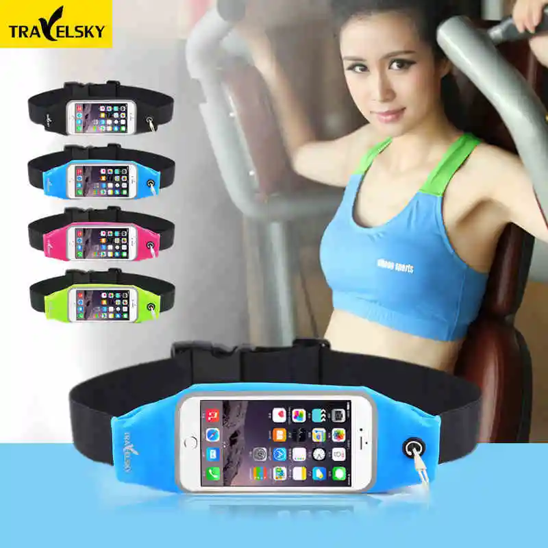 

Водонепроницаемая Спортивная модная противокражная сумка унисекс из лайкры с карманами, сумка для хранения мобильного телефона