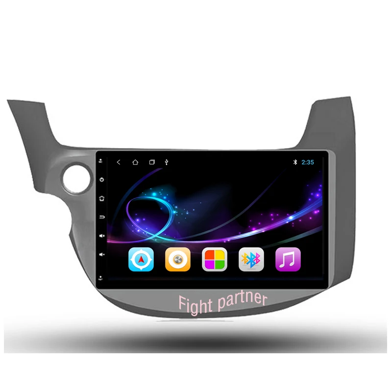 Android 8 1 автомобильный DVD плеер gps навигация Мультимедиа для Honda Fit Джаз радио 2008 2009