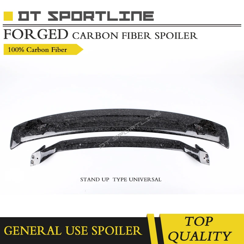 100% настоящий кованый спойлер из углеродного волокна для всех автомобилей
