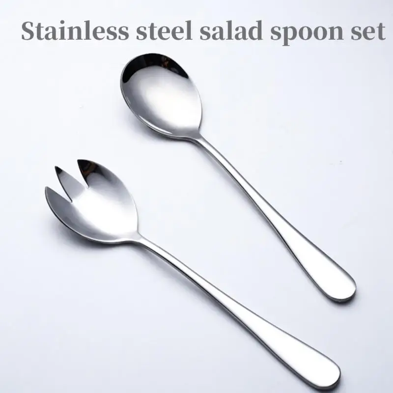 Новые горячие продажи 2 шт вилки и ложки из нержавеющей стали столовые приборы