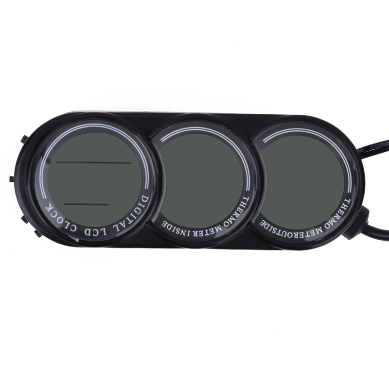 Многофункциональные часы для автомобиля автоматический цифровой ЖК термометр