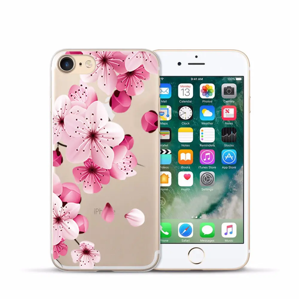 Чехол Arvin для Iphone 7 мягкая прозрачная защитная задняя крышка из ТПУ 5 5S 6 s Plus X XS Max XR