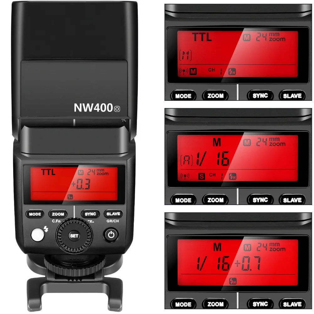 Neewer 2,4G Вспышка для фотокамер Speedlite HSS 1/8000 s ttl GN36 Беспроводной Главная ведомая вспышка Speedlite для sony a9 a7III a7RIII a7II a7RII a7SII a7 a7R a7S