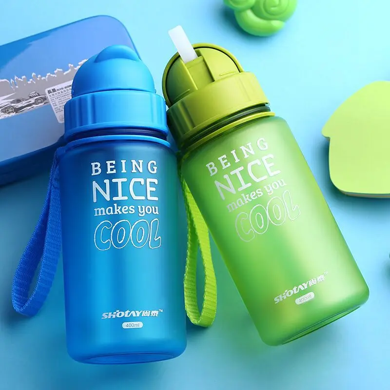 400 мл бутылка для воды с соломенной веревкой Proable детские бутылочки пластиковые