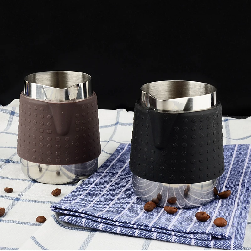 Креативный кувшин для кофе из нержавеющей стали эспрессо кружки взбивания пены