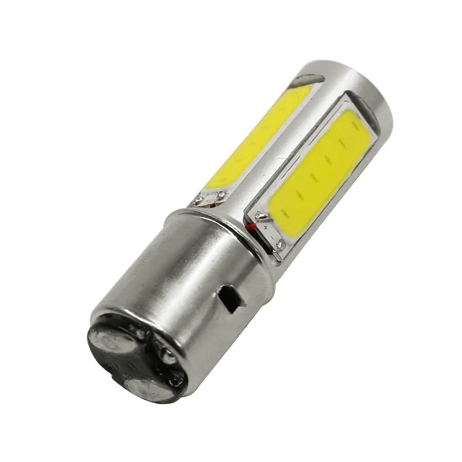 1 шт. высокое качество белый DC12V 25 Вт DRL BA20D H6 E301 COB светодиодный Мотоцикл мопед ATV ДВИГАТЕЛЬ велосипед головной светильник лампа противотуманный светильник 6500K