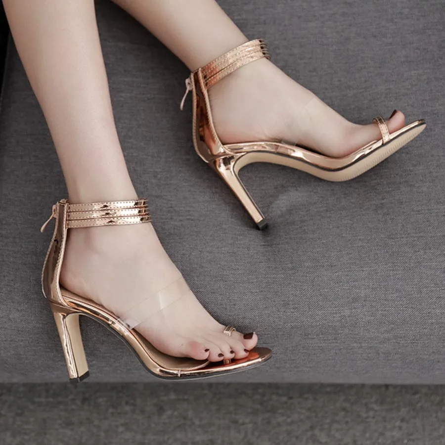 Новинка Популярные модели в европейском и американском стиле Женские босоножки