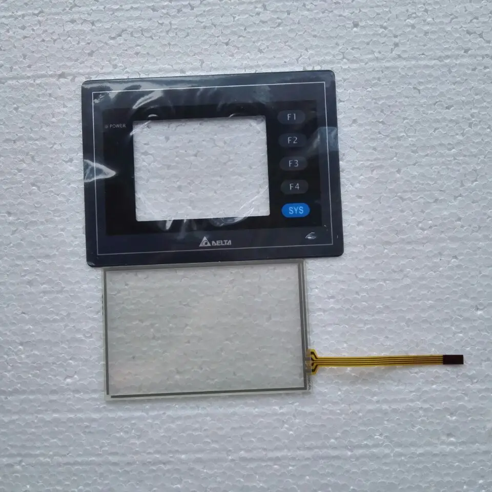 

3,5-дюймовая DOP-AS35THTD сенсорная стеклянная панель + мембранная пленка для DELTA HMI панель для ремонта ~ сделай сам, новая и есть в наличии