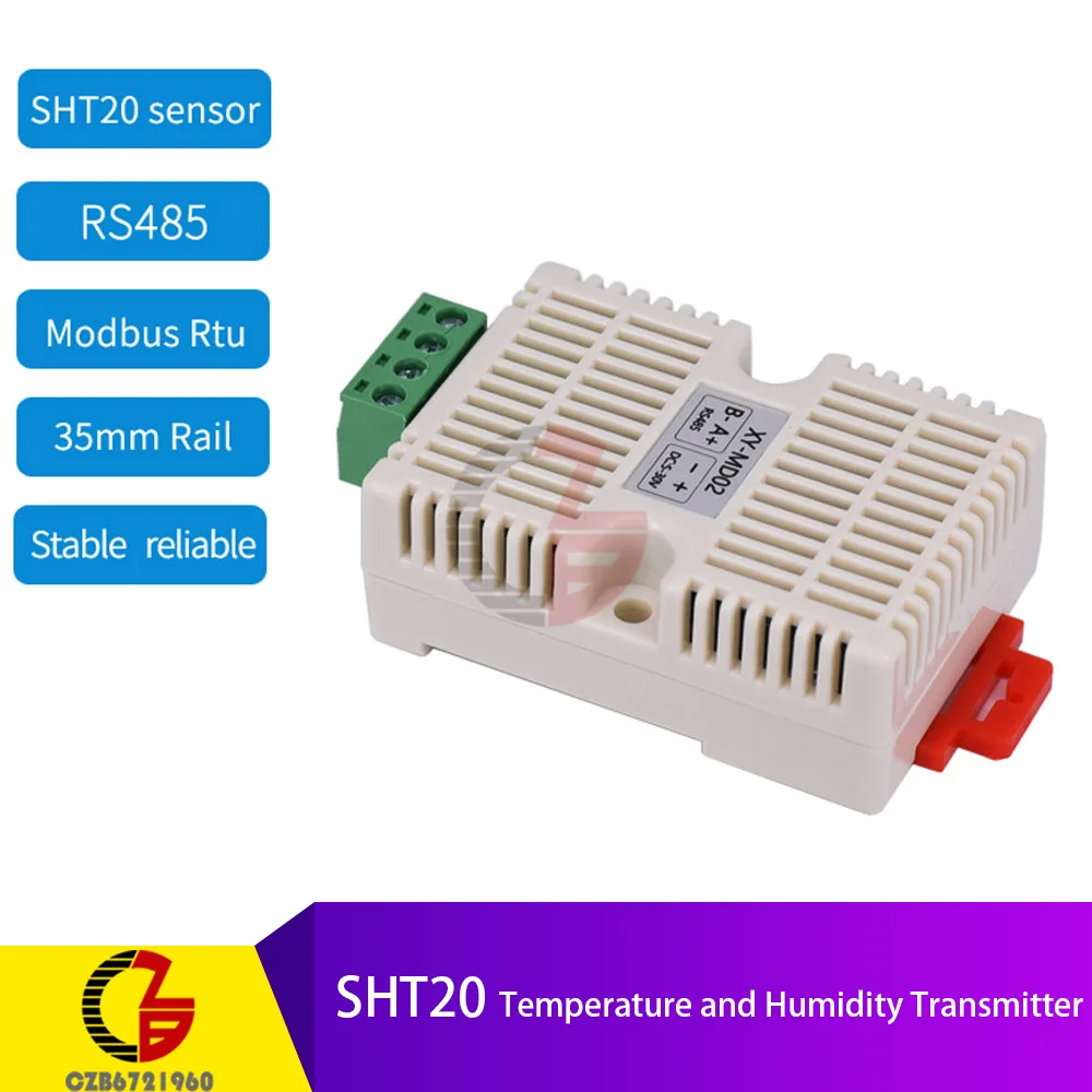

Датчик температуры и влажности Modbus I2C RS485 SHT10/SHT20, модуль датчика влажности почвы для инкубатора, термостат, гигростат
