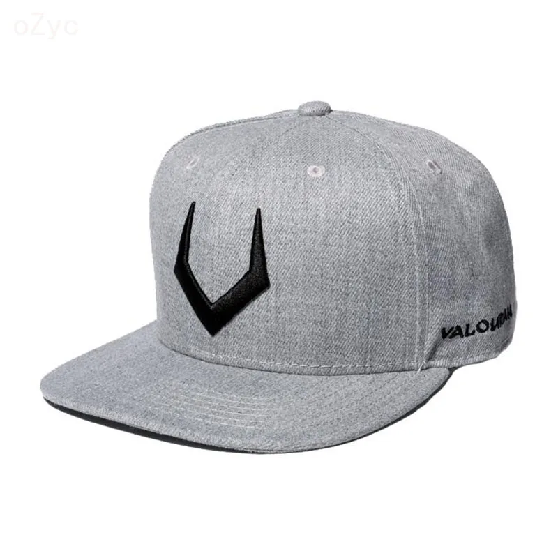 Высококачественная Серая шерстяная Кепка snapback с 3D вышивкой в стиле хип-хоп