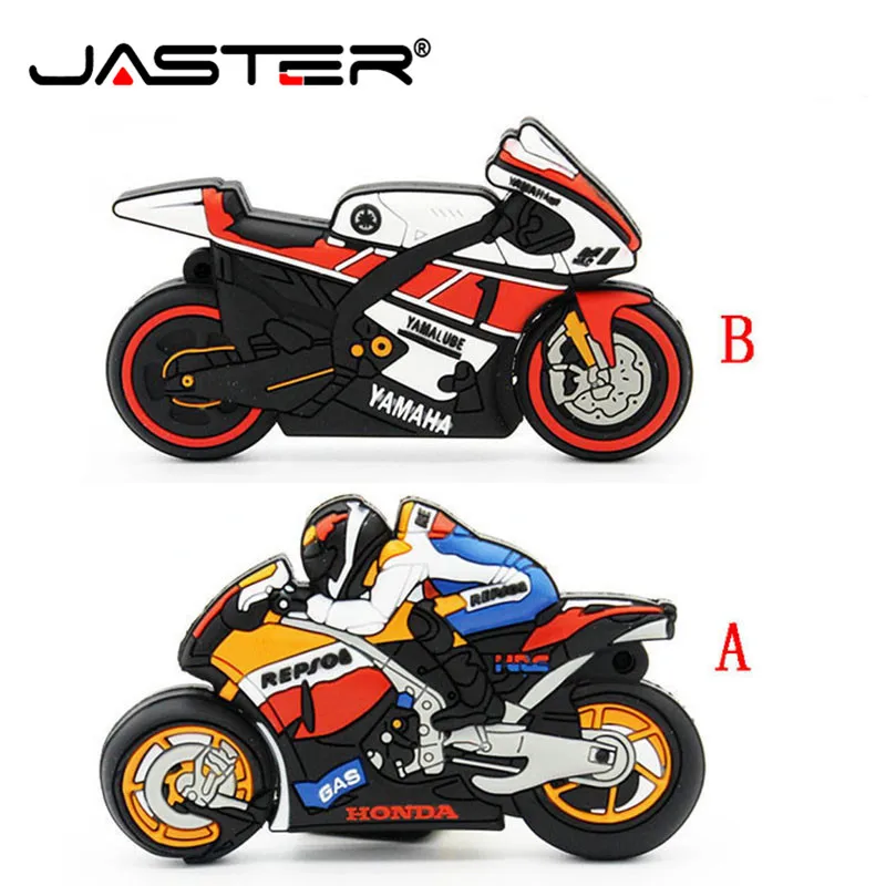 JASTER moto rcycle USB флеш-накопитель GP moto ручка-накопитель мото карта памяти USB 2,0 4 ГБ 8 ГБ 16 ГБ 32 ГБ 64 ГБ usb флешка