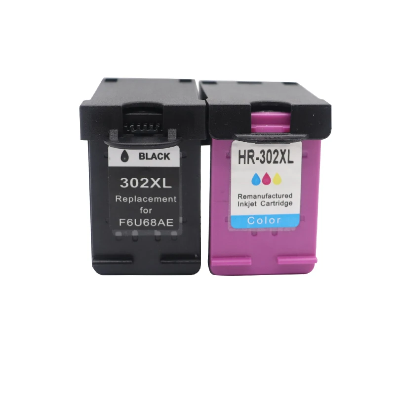 Для HP 302 2 шт. совместимый картридж с чернилами для XL зависть 4520 Deskjet 1110 2130 1112 3630 3830