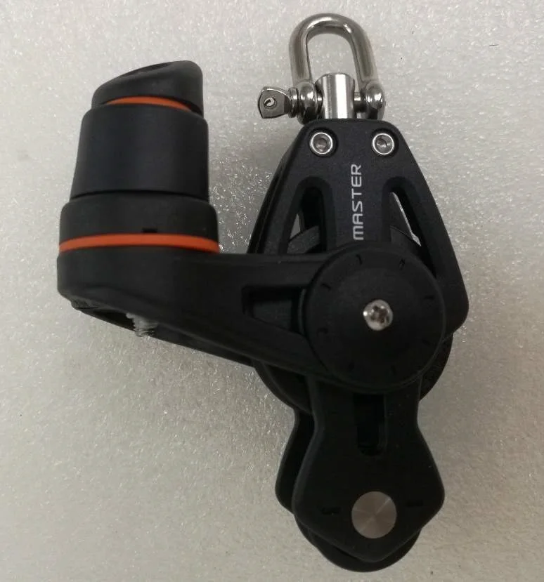 Парусная лодка шлюпка 35 мм 1 3/" Одиночная Поворотная Скоба скрипка Fairlead скоб блок небольшой лодочный блок BP-3521F