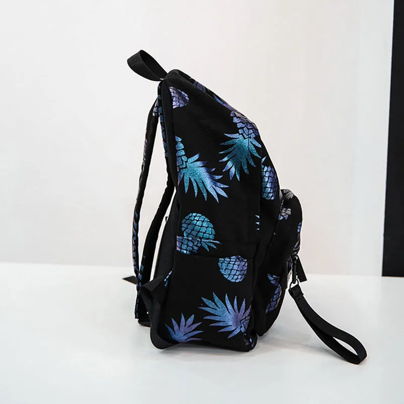 Женский рюкзак с принтом ананаса школьные сумки мужские рюкзаки Mochila Escolar 2018 для
