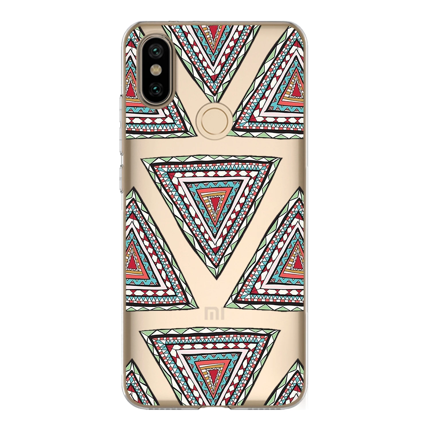 Чехол для Xiaomi Mi A2 6X 5 99 "мягкий силиконовый милый цветной чехол телефона с