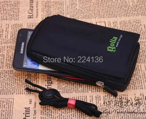 Free shipping Outdoor sport Tourism and mountaineering For Mobile Phone Bag GPS change pocket Hook Cover Case |