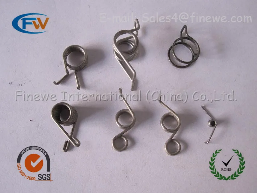 Изготовление под заказ двойной крутящий момент точные крутящиеся пружины |