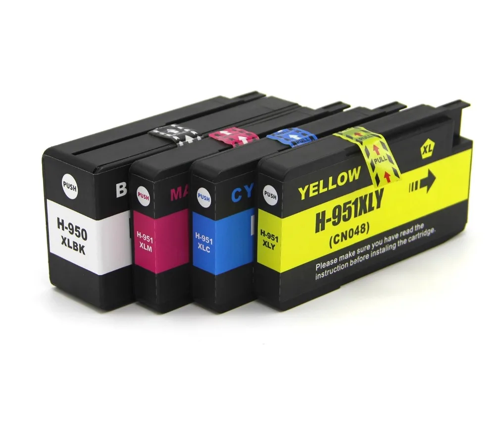 Картридж для принтера HP 950 951XL совместимый с Officejet Pro 251dw 276dw 8100 8600 8610|Чернильные