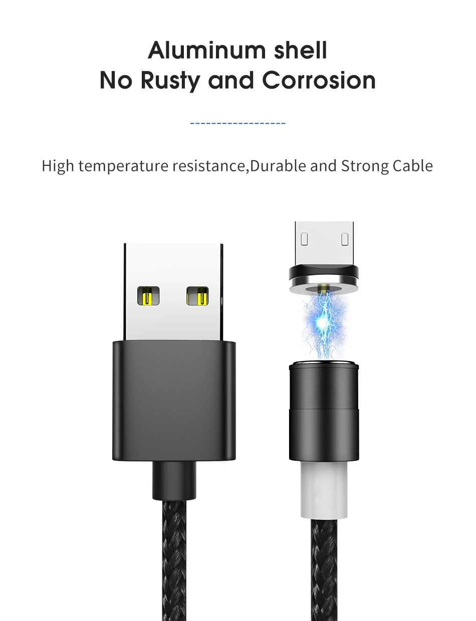 KISSCASE usb type C кабель для Apple iPhone X Xr 7 8 type-C магнит зарядное устройство смартфон кабель адаптер Магнитный микро Быстрая зарядка