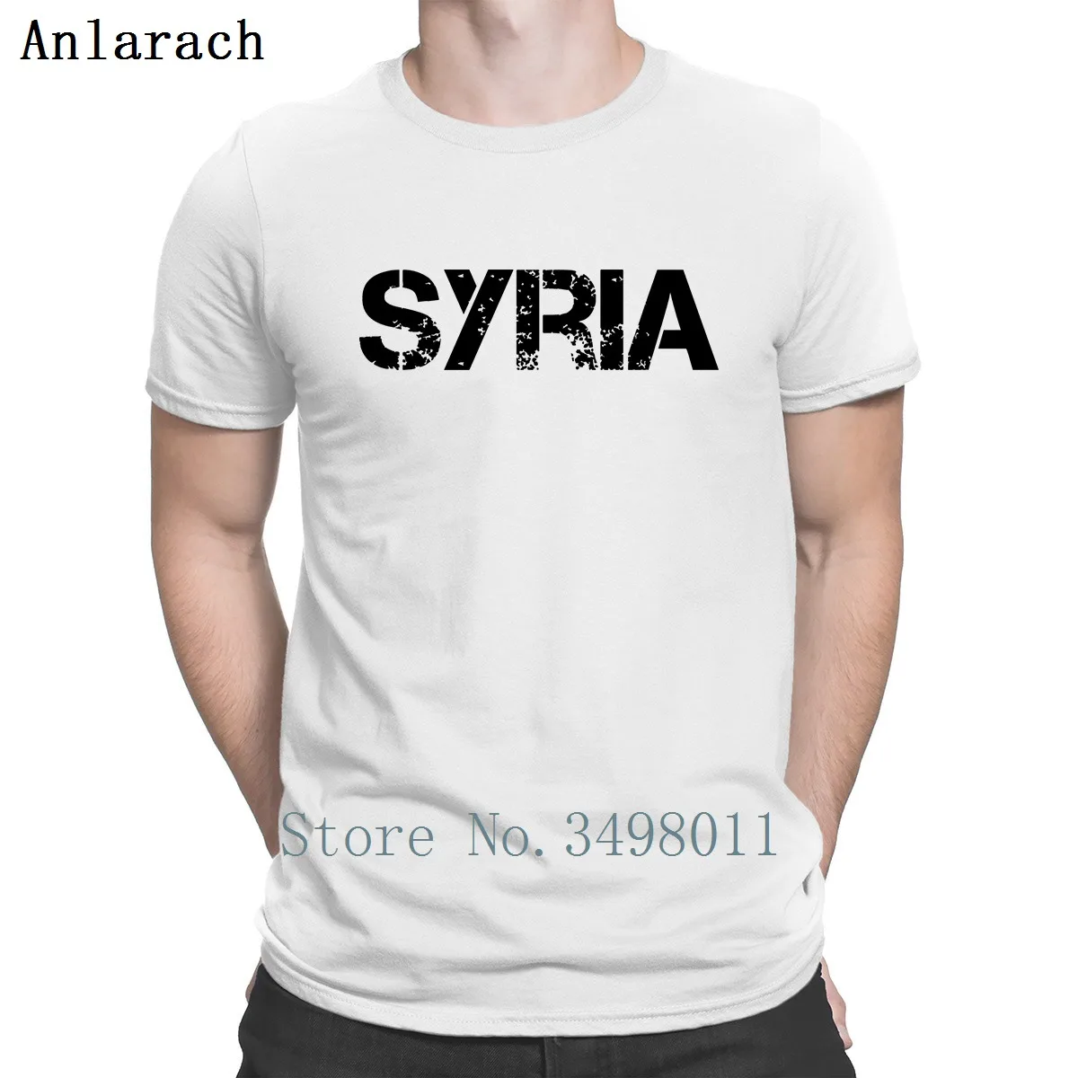 Футболка с круглым вырезом из хлопка|Мужские футболки| |