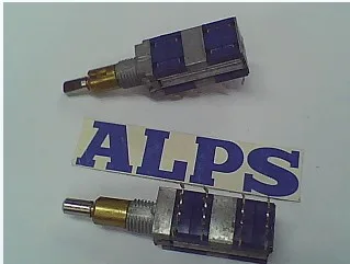 

2 шт./лот ALPS Alpine двуххосевой поворотный ленточный переключатель 5