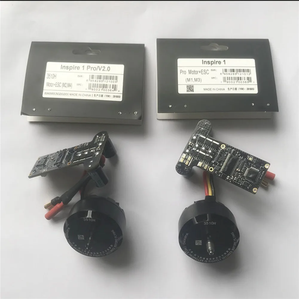 CW CCW 3510H двигатель с плата контроллера скорости для DJI Inspire 1 PRO/V2.0 Дрон аксессуары