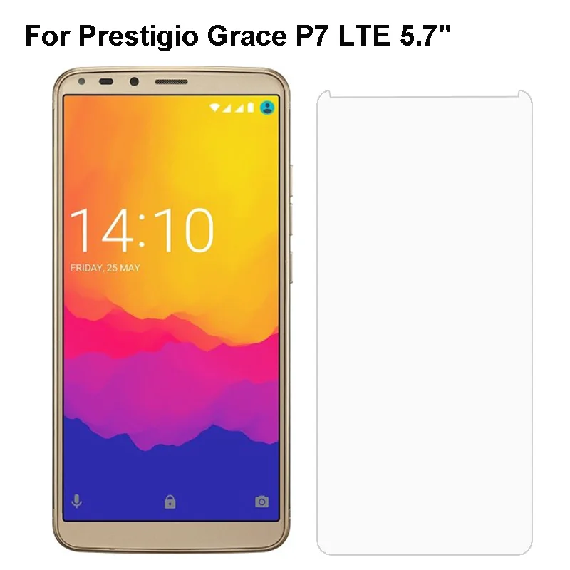 Закаленное стекло для Prestigio Grace P5 S7 P7 LTE Wize N3 2 шт. Защита экрана Muze A5 K5 X5 пленка