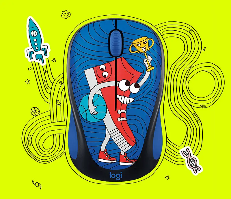 Беспроводная мышь Logitech M238 v3 для офисных девушек портативный Настольный usb