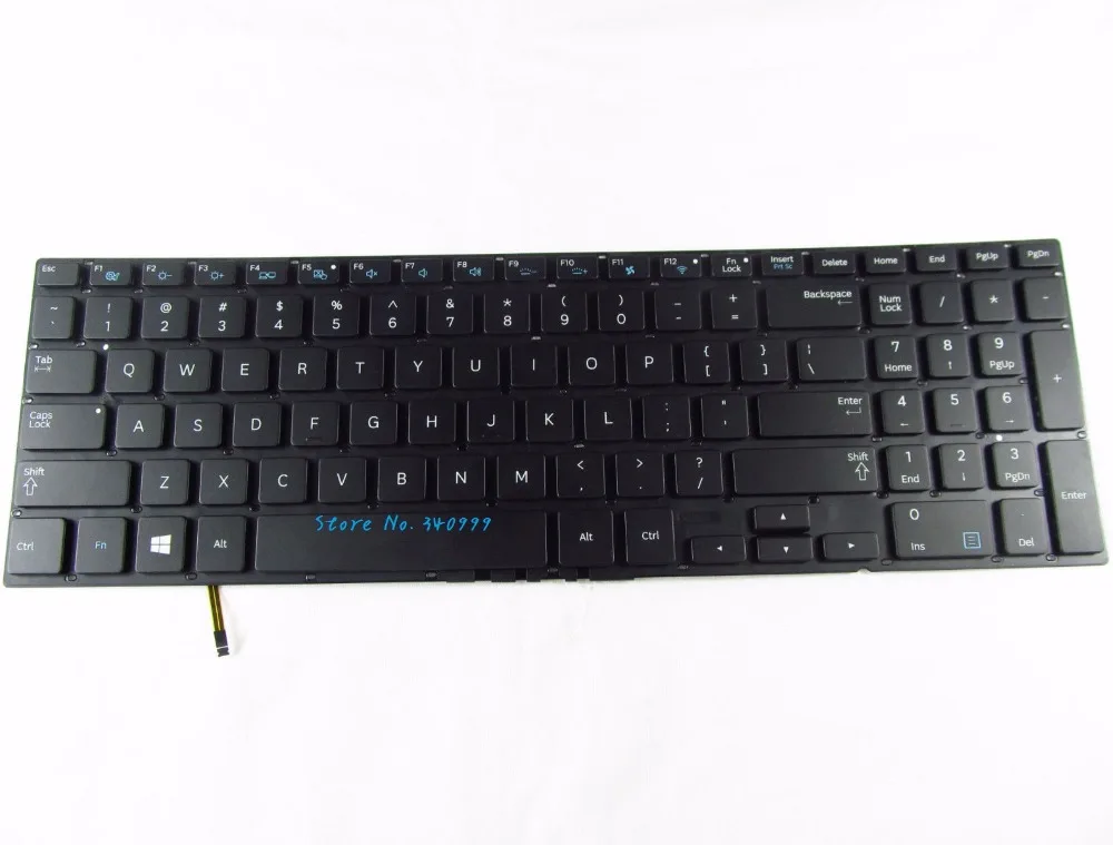 Бесплатная доставка новая английская клавиатура с подсветкой для Samsung ATIV Book 6 680z5e