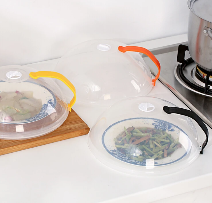 Многофункциональные пластиковые пылезащитные крышки с ручкой для микроволновой