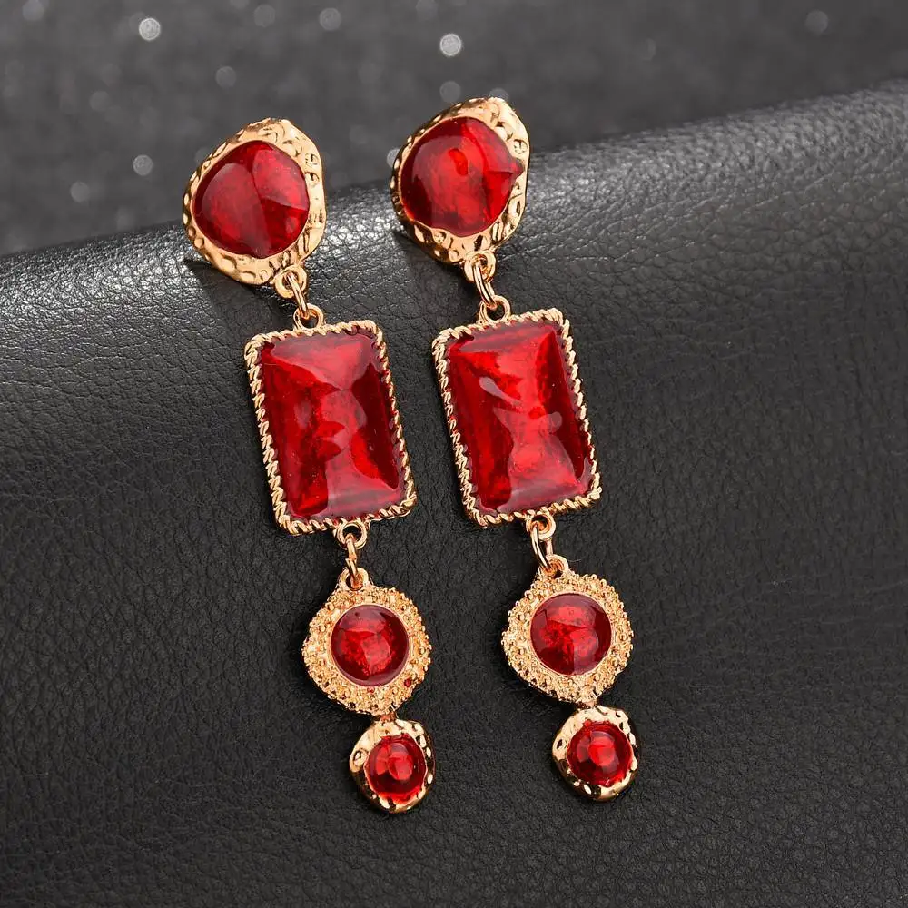 1 пара новых сережек в стиле ретро | Украшения и аксессуары