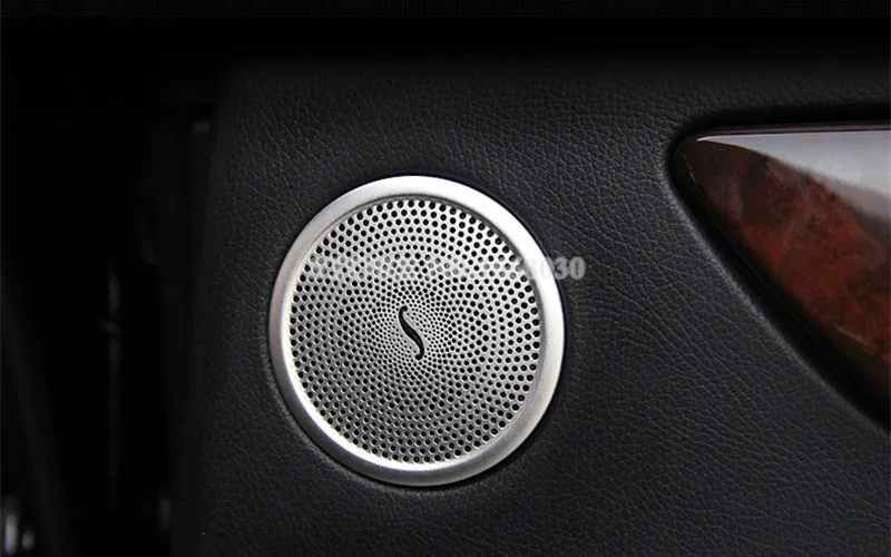 Внутренняя задняя дверь динамик крышка отделка 2 шт для Benz ML W166 2012- GL X166 2013
