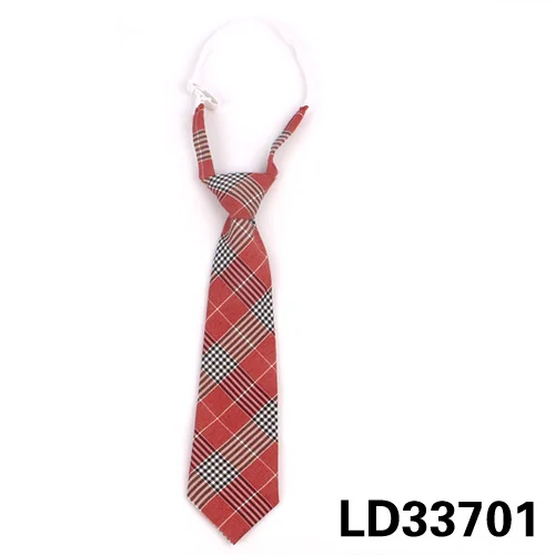 LD33701 Fashion Women Neck Tie for Christmas Cotton Boys Girls Ties Slim Plaid Necktie For Gifts Casual Novelty Tie Rubber Neckties - Цвет: LD33701
