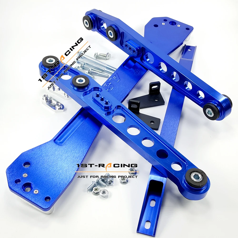 Subrame Bar + Нижняя Тяга задний нижний рычаг управления для Honda Civic EK 96 00 голубой новый 1