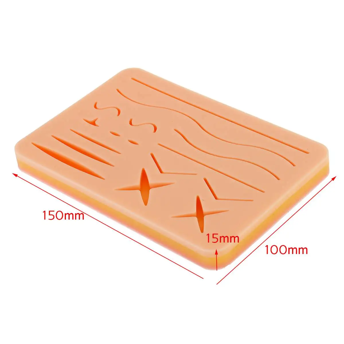 Медицинская нить набор обучения человека травматическая кожа модель Suturing практика учебная площадка набор Доктор Медсестры Учебные ресурсы