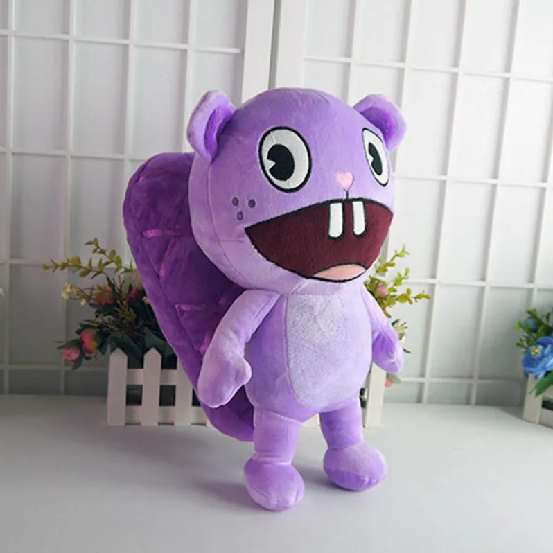 Плюшевые куклы Happy Tree Friends аниме зубчатые плюшевые игрушки 37 см мягкая подушка