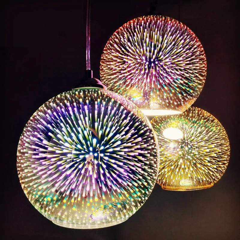 Ретро подвесной светильник с витражным стеклом лампа для кухни столовой бара