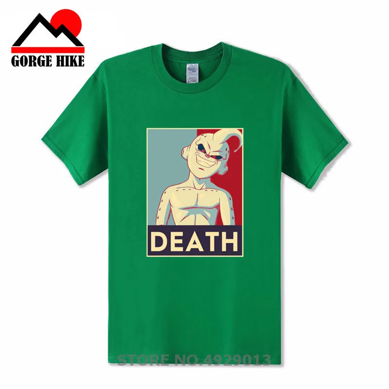Футболка Death Boo Buu Dragon Ball модная футболка с принтом Majin/Vegeta/Freeza/Cell брендовая
