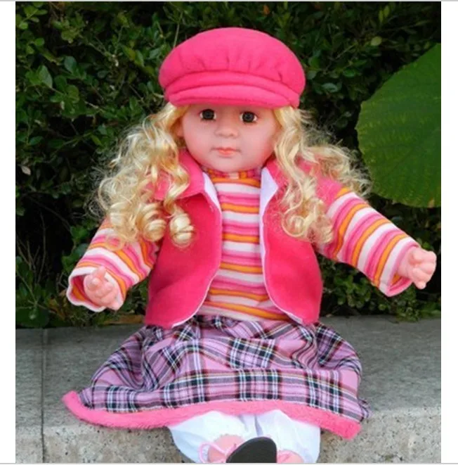Fast delivery NEW 2014 Smart baby speak Russian Will say the story Can sing doll dolls for girls electronic toys birthday gift | Игрушки и