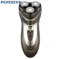 Fs378 flyco бритва 110 В Мужская бритва 220 В Мужская бритва портативная электрическая бритва 1 час зарядки 3D поплавковое лезвие водонепроницаемый всплывающий триммер