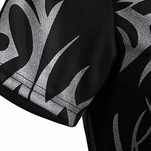 New Arrival Men Summer Fashion O-Neck Short Sleeve Tattoo Pattern Print Casual T-Shirt | Мужская одежда