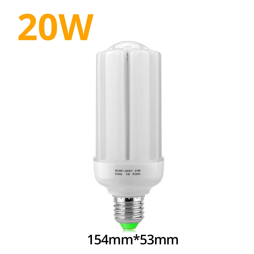 20W Без мерцающие, светодиодные Кабинет лампа 110 V 220 V E27 светодиодный светильник 5 W 7 W 9 W 10 W 15 W 20 W 30 W Smart IC Drive энергосбережения ночного освещения - Цвет: 20W