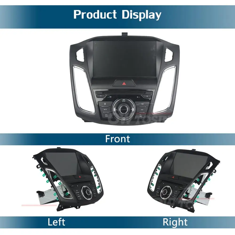 " ips 1920*1080 8 ядерный 4G+ 64G Android 9,0 автомобильный dvd-плеер для Ford Focus 2012 2013 DSP радио gps Parrot BT