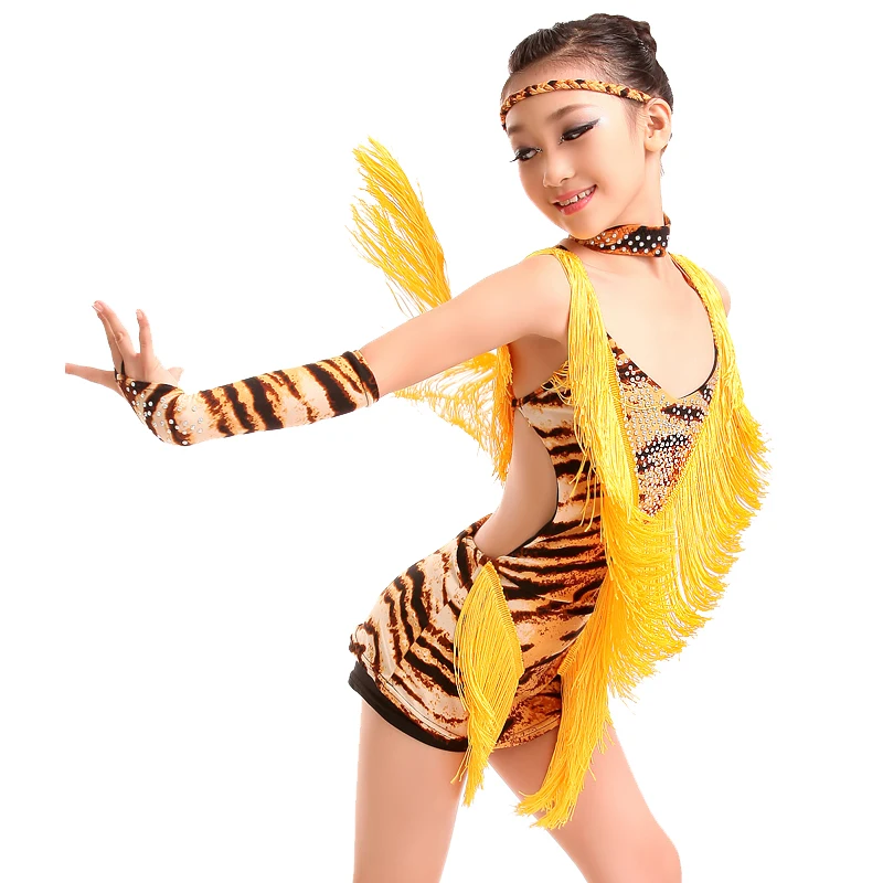 Женское платье для латиноамериканских танцев сексуальное девочек с кисточками