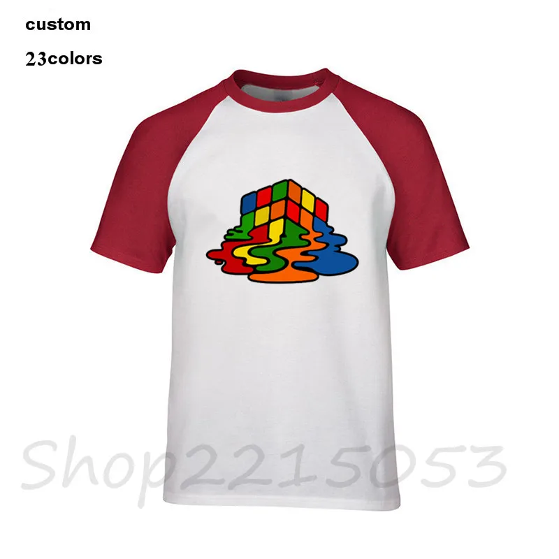 Abstract Rubik's Cube футболки 2019 уникальный дизайн BONADIAO Мужская футболка Rubik Bazinga boku no hero