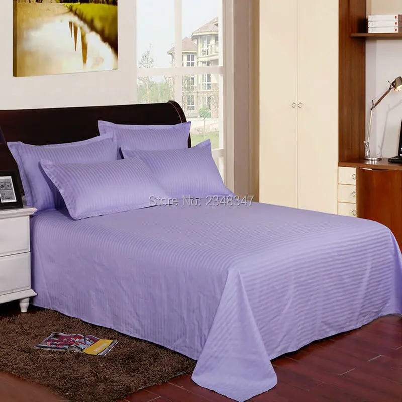 Качественные светло-фиолетовые хлопковые домашние Сатиновые наволочки в