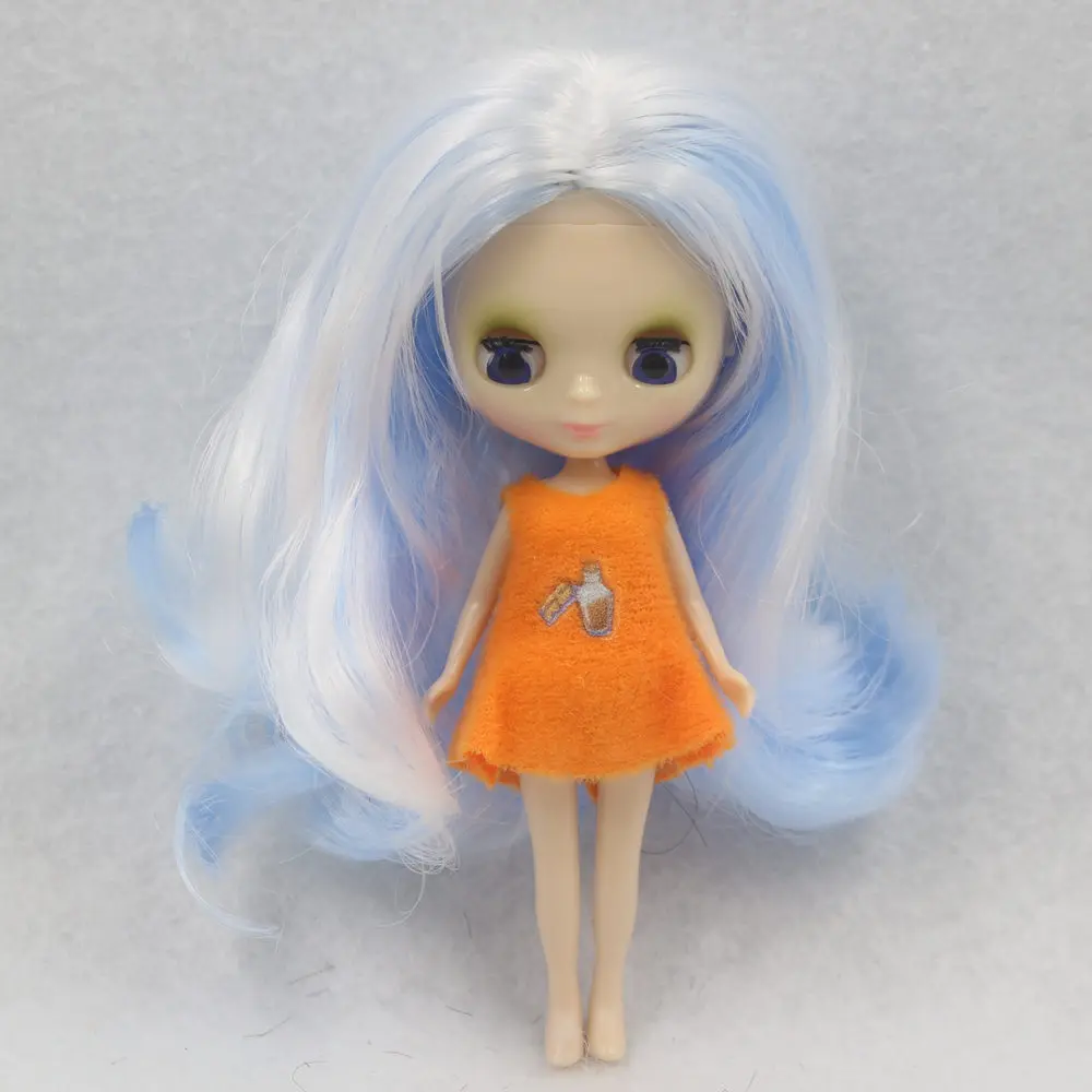 nude doll Ледяная Обнаженная мини-кукла Blyth 24 вида стиля, одежда случайный BJD - Цвет: nude doll
