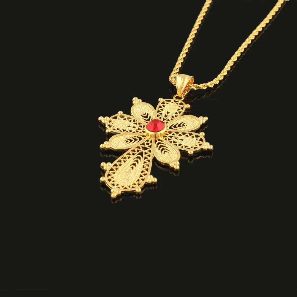 Новейший Эфиопский крест оформленный цветами Африканский Свадебный комплект